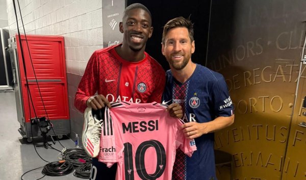 财汇盈 登贝莱：梅西是GOAT，他也是激励我的榜样，我们关系很好