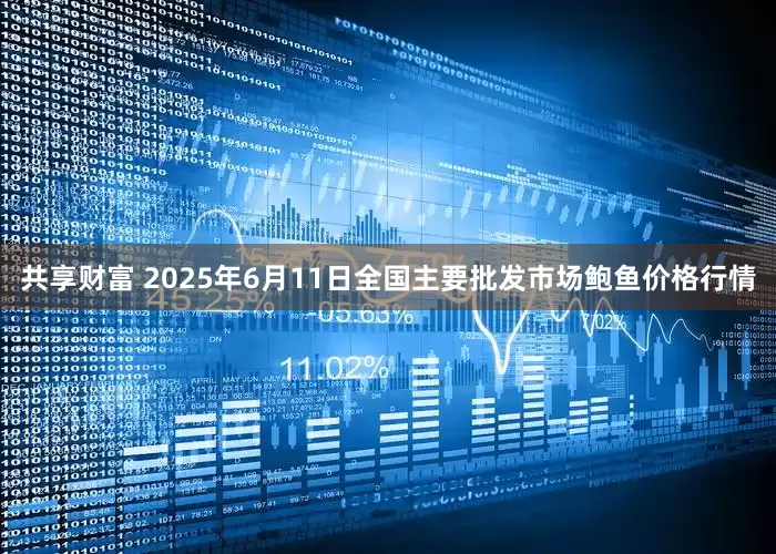 共享财富 2025年6月11日全国主要批发市场鲍鱼价格行情